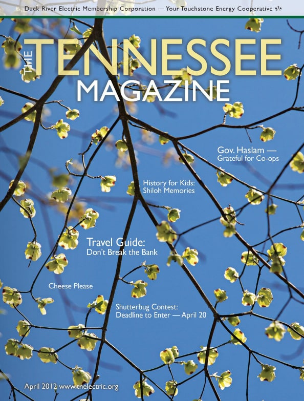 Tennessee Magazine cover for April 2012