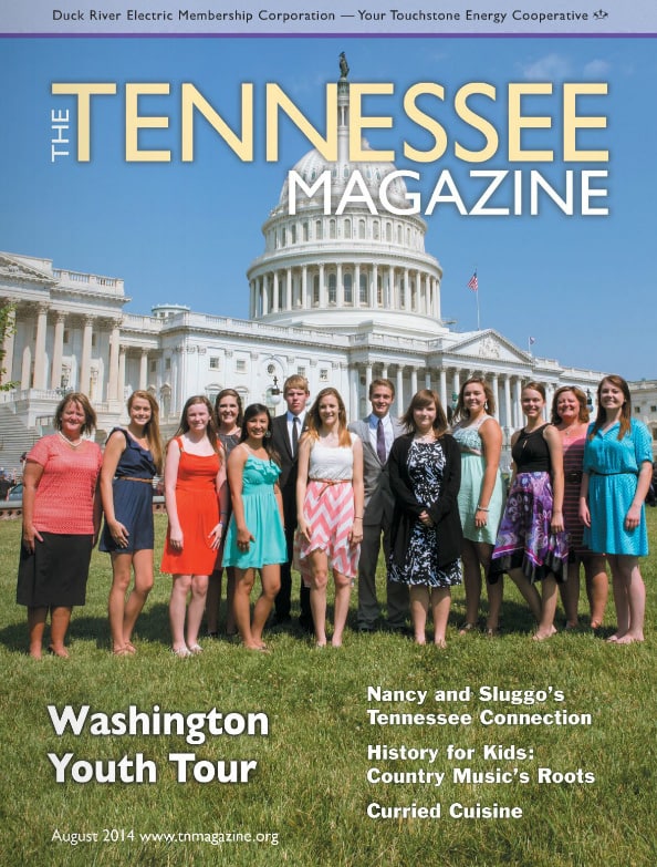 Tennessee Magazine cover for August 2014