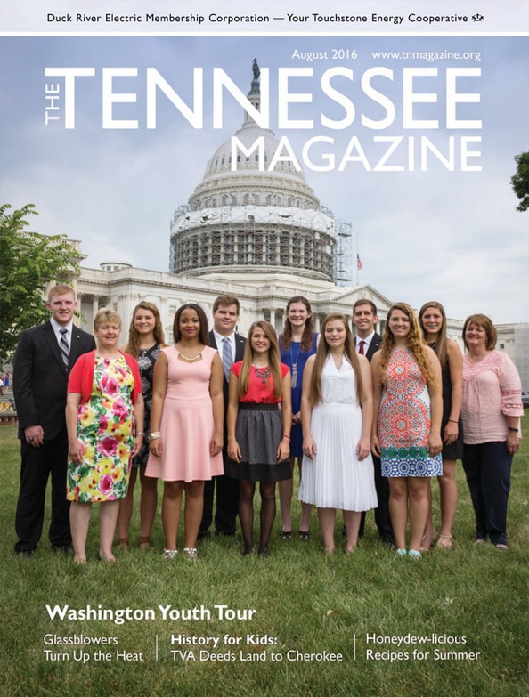 Tennessee Magazine cover for August 2016