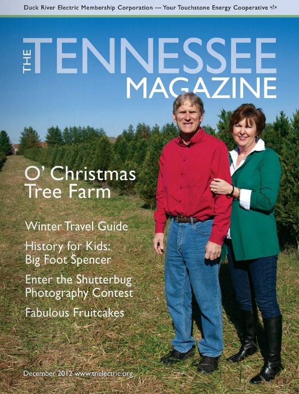 Tennessee Magazine cover for December 2012