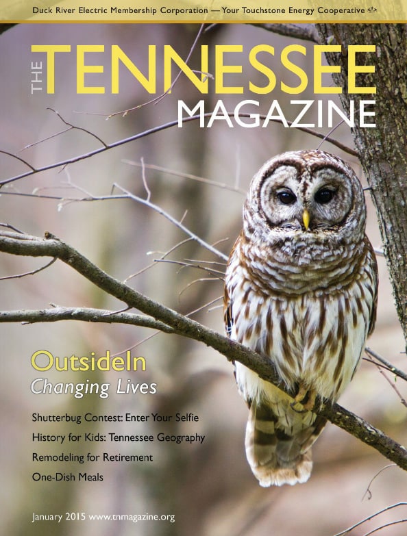 Portada de la revista Tennessee de enero de 2015