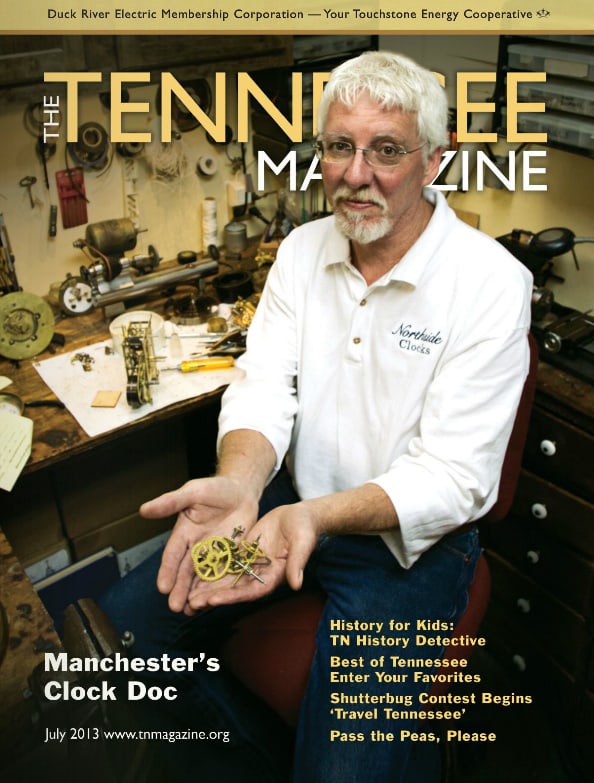 Tennessee Magazine cover for July 2013