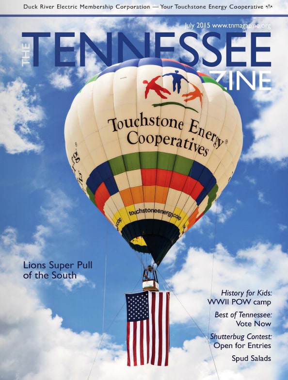 Tennessee Magazine cover for July 2015