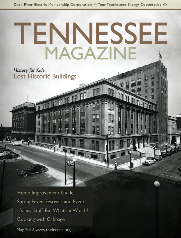 Tennessee Magazine cover for May 2012