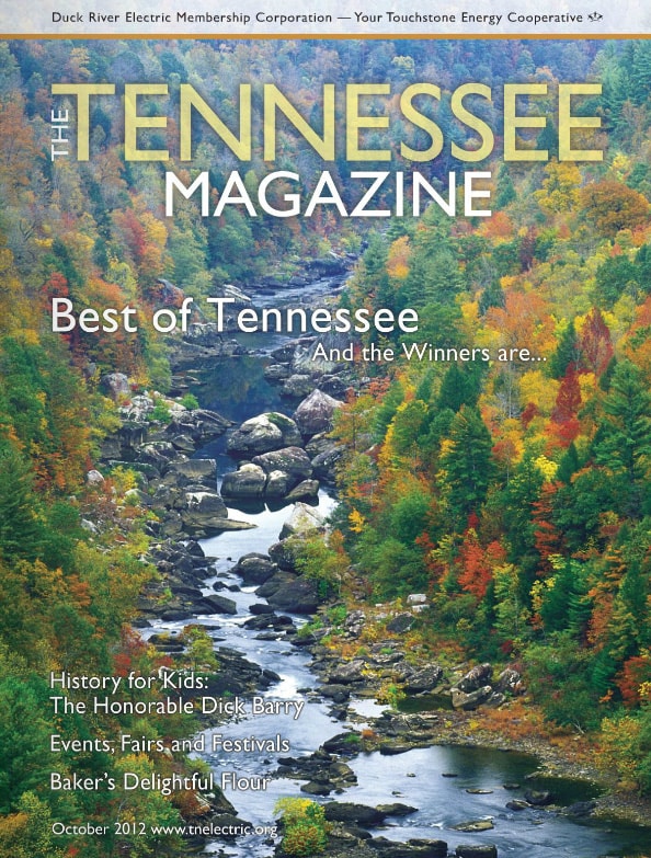 Tennessee Magazine cover for October 2012