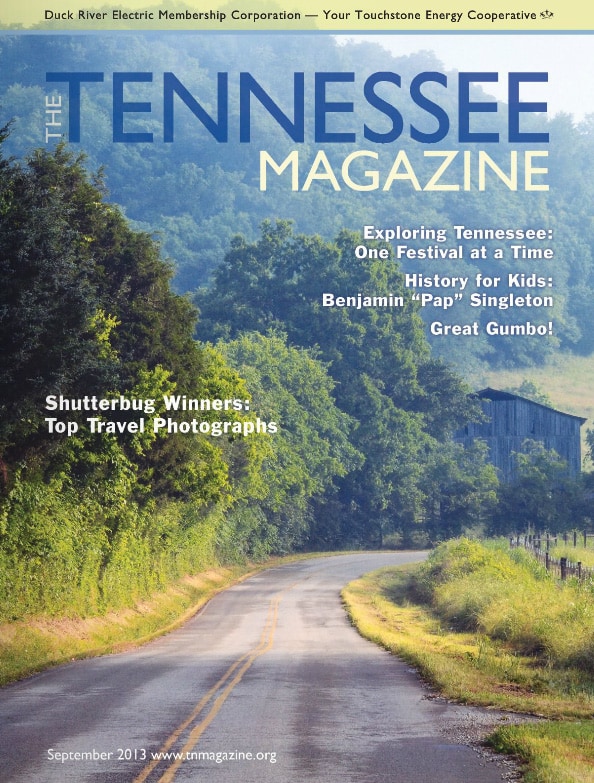 Tennessee Magazine cover for September 2013