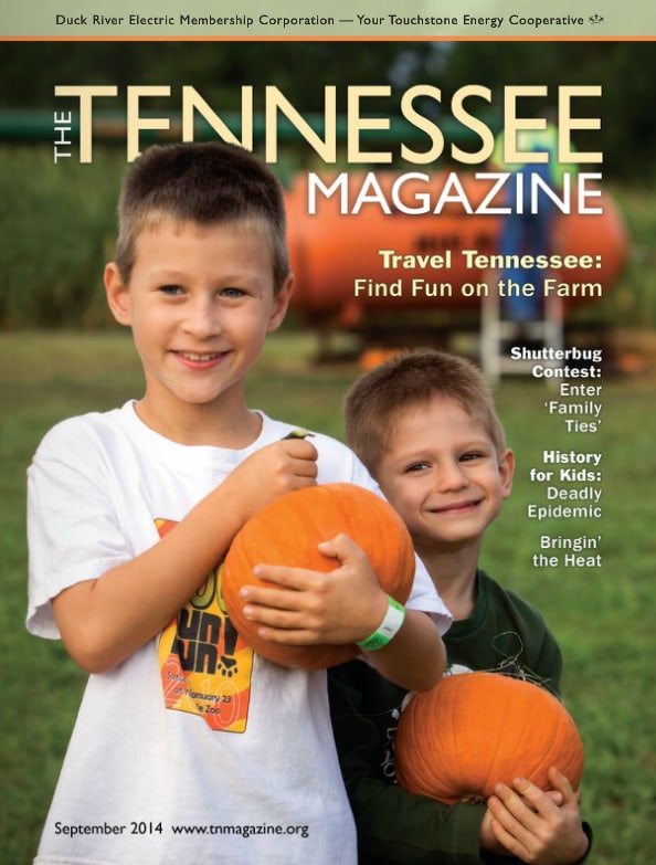 Tennessee Magazine cover for September 2014