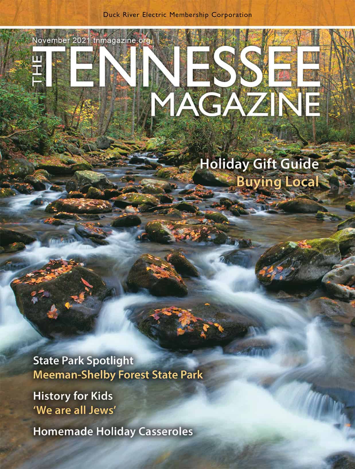 Tennessee Magazine Nov. 2021 cover