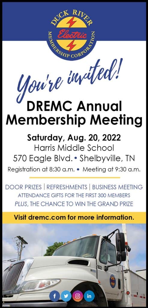 DREMC Annual Meeting 2022 OfficialNotice-WEBSITE Annual Meeting Invitation 2022