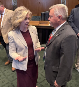 DREMC&#039;s Anthony Kimbrough with Sen. Marsha Blackburn