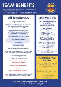 DREMC Team Benefits photo & PDF